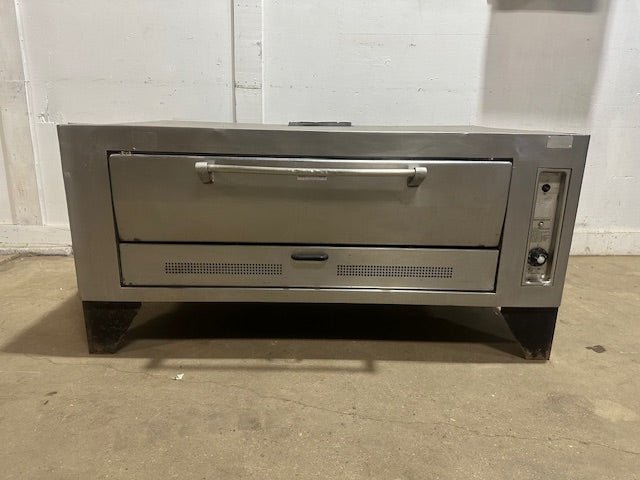 "VULCAN 7018AIB"H.D COMMERCIAL NATURAL GAS SINGLE DECK PIZZA OVEN - Second Life - Equipment - collection_name