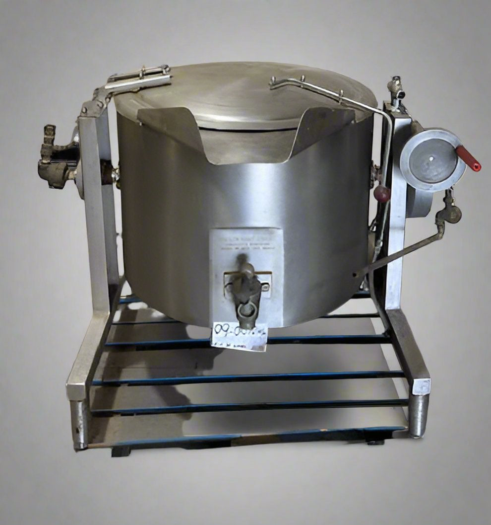 VULCAN-HART CORP DIRECT STEAM 30 GAL TILT STEAM JACKETED KETTLE ...