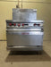 VULCAN NATURAL GAS 6 BURNERS BUILT IN STOVE WITH OVEN ON LEGS WITH 2 BRACKET RACKS - Bargains R Ours - #collection_name#