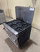 VULCAN NATURAL GAS 6 BURNERS BUILT IN STOVE WITH OVEN ON LEGS WITH 2 BRACKET RACKS - Bargains R Ours - #collection_name#