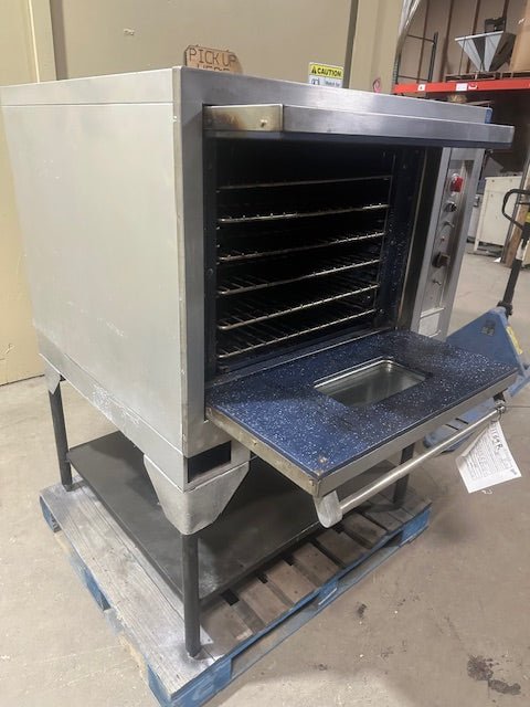 VULCAN NATURAL GAS FULL SIZE PAN CONVECTION OVEN ON STAND WITH 6 RACKS - Bargains R Ours - #collection_name#