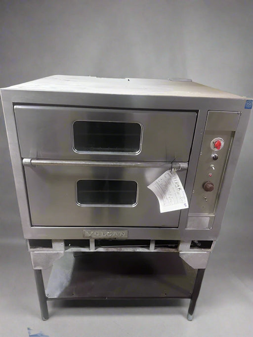 VULCAN NATURAL GAS FULL SIZE PAN CONVECTION OVEN ON STAND WITH 6 RACKS - Bargains R Ours - #collection_name#