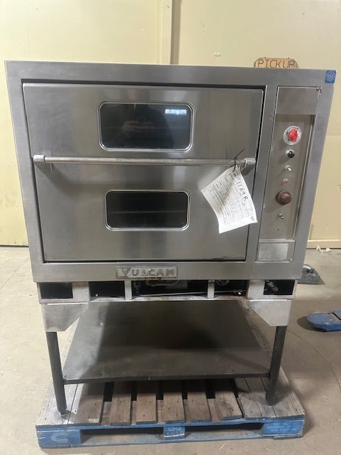 VULCAN NATURAL GAS FULL SIZE PAN CONVECTION OVEN ON STAND WITH 6 RACKS - Bargains R Ours - #collection_name#