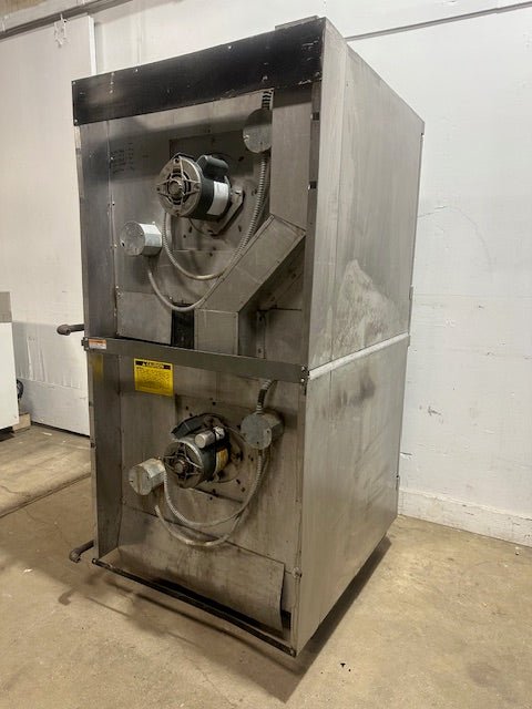 "VULCAN SG1010T" COMMERCIAL N GAS DOUBLE STACK CONVECTION OVEN WITH 4 RACKS - Second Life - Equipment - collection_name