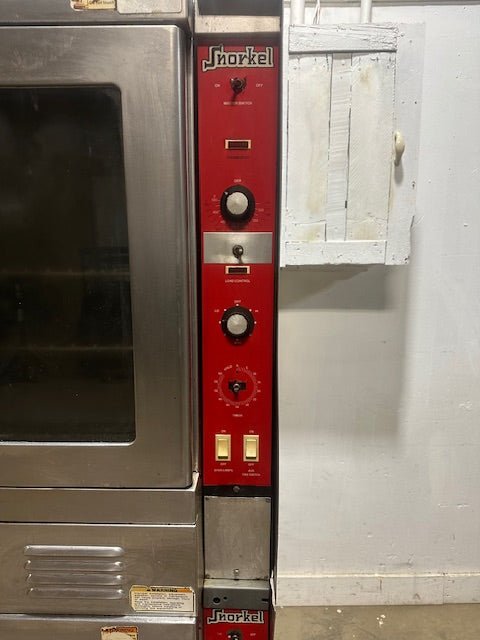 "VULCAN SG1010T" COMMERCIAL N GAS DOUBLE STACK CONVECTION OVEN WITH 4 RACKS - Second Life - Equipment - collection_name