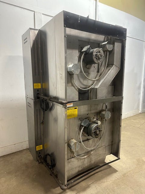 "VULCAN SG1010T" COMMERCIAL N GAS DOUBLE STACK CONVECTION OVEN WITH 4 RACKS - Second Life - Equipment - collection_name