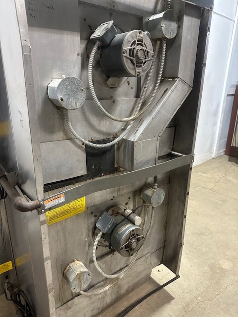 "VULCAN SG1010T" COMMERCIAL N GAS DOUBLE STACK CONVECTION OVEN WITH 4 RACKS - Second Life - Equipment - collection_name