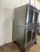 "VULCAN VC4GD - 10"COMMERCIAL NATURAL GAS DOUBLE STACK CONVECTION OVEN ON CASTERS - Second Life - Equipment - collection_name