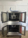 "VULCAN VC4GD - 10"COMMERCIAL NATURAL GAS DOUBLE STACK CONVECTION OVEN ON CASTERS - Second Life - Equipment - collection_name