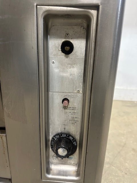 "VULCAN"H.D COMMERCIAL NATURAL GAS SINGLE STONE DECK PIZZA OVEN - Second Life - Equipment - collection_name