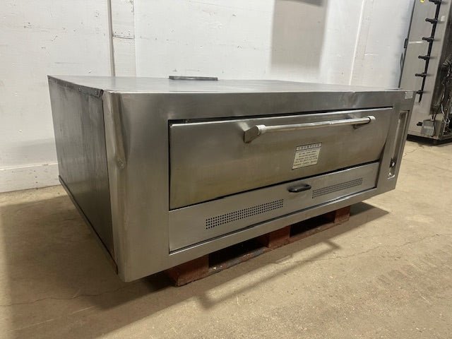 "VULCAN"H.D COMMERCIAL NATURAL GAS SINGLE STONE DECK PIZZA OVEN - Second Life - Equipment - collection_name