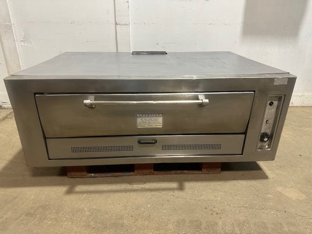 "VULCAN"H.D COMMERCIAL NATURAL GAS SINGLE STONE DECK PIZZA OVEN - Second Life - Equipment - collection_name