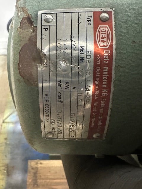 "ZIMMERMANN PS 1" H.D INDUSTRIAL BELT SANDING MACHINE/BELT SANDER 220V 3PH - Second Life - Equipment - collection_name