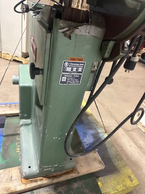 "ZIMMERMANN PS 1" H.D INDUSTRIAL BELT SANDING MACHINE/BELT SANDER 220V 3PH - Second Life - Equipment - collection_name