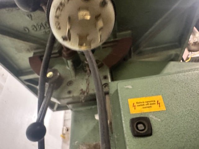 "ZIMMERMANN PS 1" H.D INDUSTRIAL BELT SANDING MACHINE/BELT SANDER 220V 3PH - Second Life - Equipment - collection_name